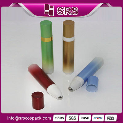 خرید 1/3 اونس 10 میلی لیتر بطری ژل چشمی خالی ظرف کرم چشمی آبمیوه چشمی بسته بندی با گلوله رولر تولید آنلاین