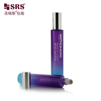 خرید GB1-15ml بطری رولر روغن ضروری سفارشی با کلاه سیاه تولید آنلاین