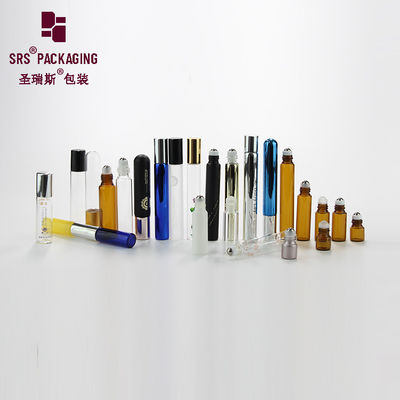 خرید گلس امبر رول روی بطری برای روغن ضروری عطر روغن عطر آروماتراپی تولید آنلاین
