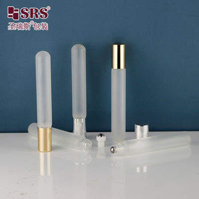 خرید BLP ((S-A) -10ML بطری رولر شیشه ای با لوله دایره ای شفاف برای روغن عطر تولید آنلاین