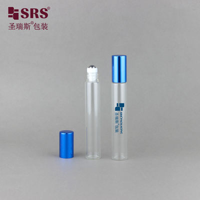 خرید BLP ((S-A) -10ML شفاف فلز رول بال شیشه ای بطری دیوار نازک با کاپ فلزی آلومینیوم تولید آنلاین