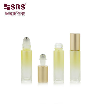 خرید BLPM-10ml شیشه ای فولاد ضد زنگ بال رولر Applicator بطری خالی با کاپ فلزی تولید آنلاین