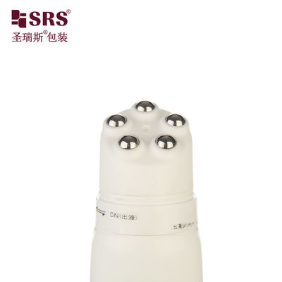 خرید 5 لوله بزرگ بال رولر شفاف پلاستیکی پوشه کاپ D40mm برای بسته بندی ماساژ پا تولید آنلاین