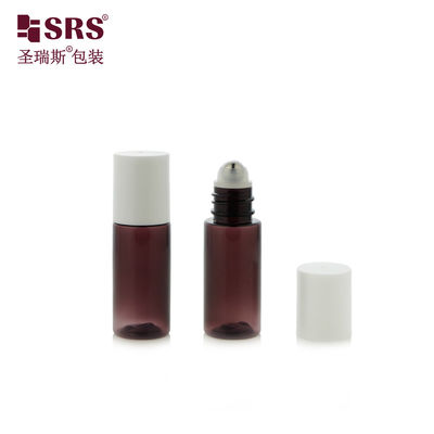 خرید PET18-15ML 20ML بطری رولر پلاستیکی شفاف بنفش PET برای سرم بعد از اصلاح تولید آنلاین
