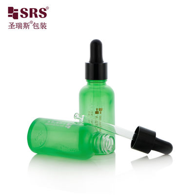 خرید پوشش شفاف بطری قطره شیشه ای صنعتی برای لوازم آرایشی تولید آنلاین