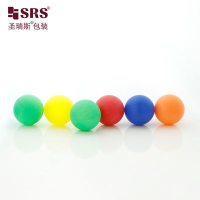 خرید رنگارنگ قرمز سبز آبی گلوله ی پلاستیکی درخشان برای بطری 6mm-10mm تولید آنلاین