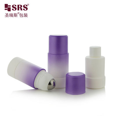 خرید RPPE ((P) - 50ml 75ml رنگ بنفش گریدینت قابل پر کردن مجدد روی بطری بسته بندی سیلندری بسته بندی اولیه برای حاوی ضد عفونی کننده ژل ضد عطر تولید آنلاین