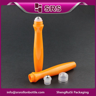 خرید SRS کیفیت بالا پلاستیک رنگ نارنجی 15ml شیشه ی باله ای برای کرم چشم تولید آنلاین
