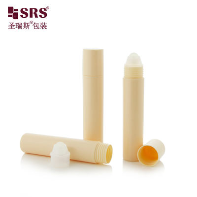 خرید بسته بندی پیچ دار 20 میلی لیتر PP Roll On Bottle Matte Frosted Finish Roll On Cap برای بسته بندی لوازم آرایشی و دارویی تولید آنلاین