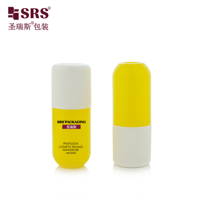 خرید RPPA1-50ml Injection Matte PP Roll On Bottle 50ml-90ml With Hollow Ball تولید آنلاین