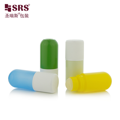 خرید RPPA1-50ml Cylindrical Round Underarm Freshening Roller Bottle Long-Lasting No Leakage تولید آنلاین