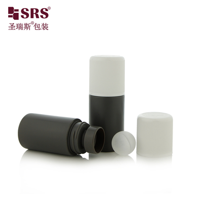 خرید RPPC1-60ml Gray Disinfectant Bottle PP Roll On Bottle 50ml-90ml With Cylindrical Round Structure تولید آنلاین