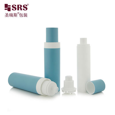 خرید 50ml 100ml PP Refillable Airless Pump Bottle for Skin Care تولید آنلاین