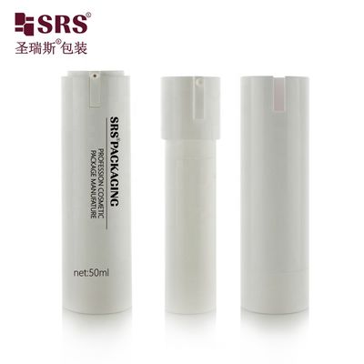 خرید 15ml 30ml 50ml AS+PP Refillable Airless Pump Bottle for Cosmetic Serum تولید آنلاین