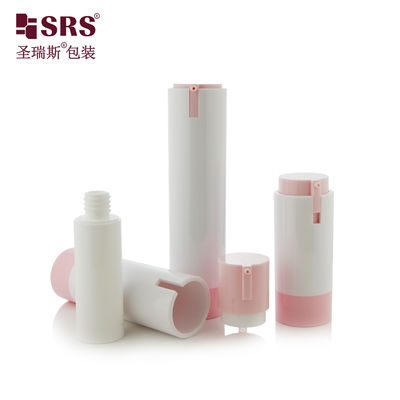 خرید Refillable Airless Pump Bottle 15ml 30ml 50ml AS+PP Cosmetic Container تولید آنلاین