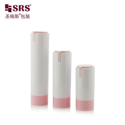 خرید AS Material 15ml 30ml 50ml Custom Airless Cosmetic Bottle تولید آنلاین