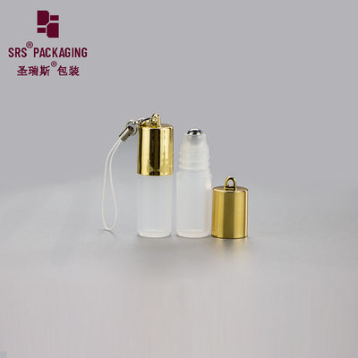 خرید SRS آرایشی شکل گرد و خالی رنگ سفید کوچک 3 میلی لیتر پلاستیکی روی بطری با قلاب تولید آنلاین