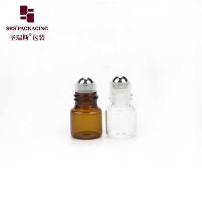 خرید عطر آرایشی بطری رولر شیشه ای زردچوبه خالی مینی 1 میلی لیتر با دیوار نازک تولید آنلاین