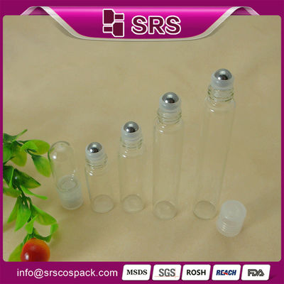 گلس عطر رول روی بطری 3ml 5ml 10ml 15ml 20ml 30ml