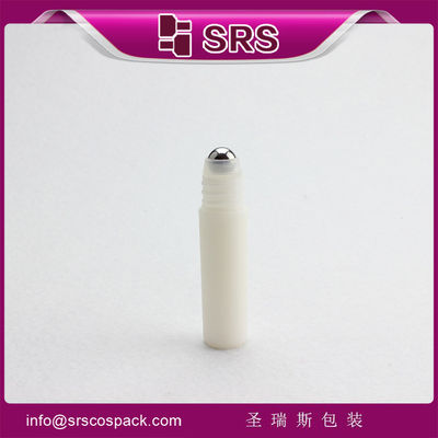 بطری خالی رولر بال رنگ سفید RPP-5ml با مهر ضد نشت