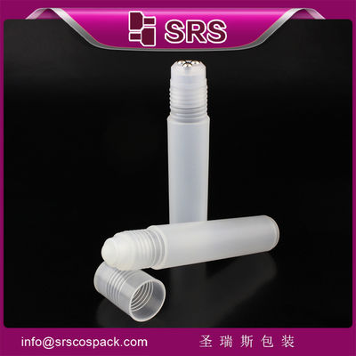 RPP-8ml شفاف رول روی بطری با مهر ضد نشت برای فرمول عطر سبز 5ml