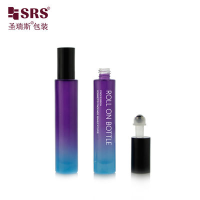 GB1-15ml روغن ضروری رول روی ظرف گرادیانت بنفش آبی سفارشی