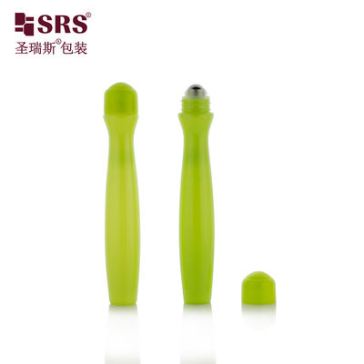 SRS8447-15ML آووکادو سبز عطر رول روی بطری با کمر خمیده شکل