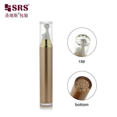 LR004-15ML 20ML لوله توزیع پریس آکریلیک خالی برای رشد موهای گیاهی