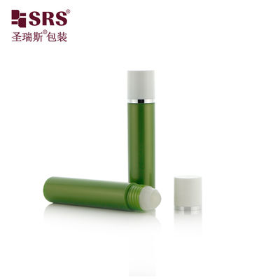 RPP(P)-35ml ضدعفونی کننده بطری رولر بال سبز نیروی دریایی با کاپ سفید