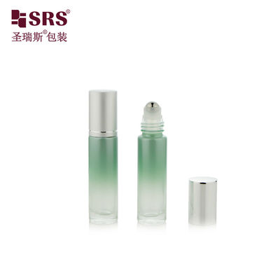 BLPM-10ML رول شیشه ای روی بطری خوشبو سبز خاردار برای عصاره