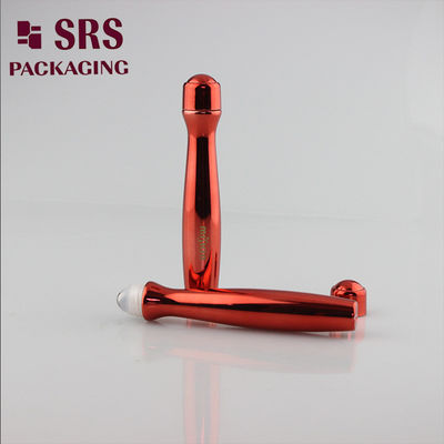بسته بندی SRS کرم چشم پلاستیکی 15 میلی لیتر رنگ قرمز PETG روی بطری