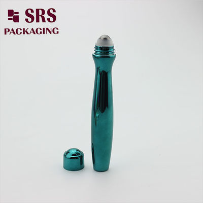 SRS بسته بندی کرم چشم پلاستیکی خالی رنگ سبز 15 میلی لیتر بطری گلوله ای