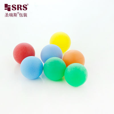 توپ رولر پلاستیکی حفره ای چند رنگی برای لوازم آرایشی 35.5mm 25.4mm 25.32mm 25.27mm