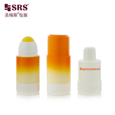 75 میلی لیتر RPPE P قالب خالی رنگ نارنجی مته برای استفاده از ژل آرام کننده عضلات
