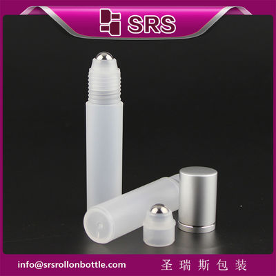 SRS بالا رنگ پلاستیکی خوب یخ 10 میلی لیتر رول روی بطری برای عطر