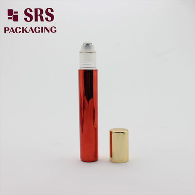 SRS کرم چشم خالی پلاستیکی روی بطری رنگ قرمز فلزی 15 میلی لیتر