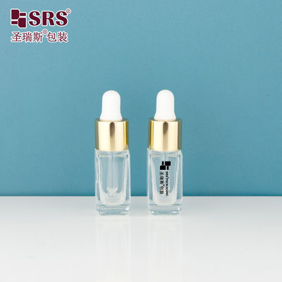 D97-4ml Black Silkscreen Logo بطری قطره ای شیشه ای روغن ضروری سفارشی برای توزیع دقیق