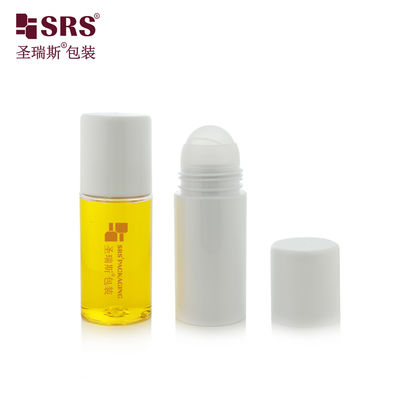 PET43-130ML رول خالی PET روی بطری رولر توپ توزیع کننده ضد نشت و ماندگار برای ضد عطر