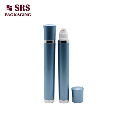 SRS ارتعاش 10ml رول بر روی شیشه کرم چشم رنگ آبی پلاستیکی