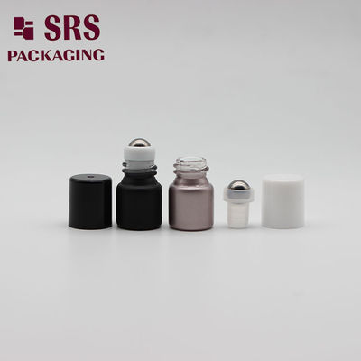 SRS خالي رنگ بالک آرایشی کوچک بطری شیشه ای 1 میلی لیتر