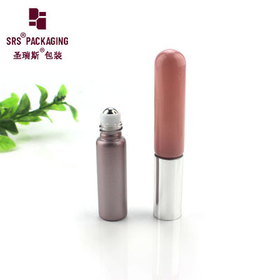 فروش داغ آرایشی شکل گرد دو بطری عطر شیشه ای لوله گلوله ای