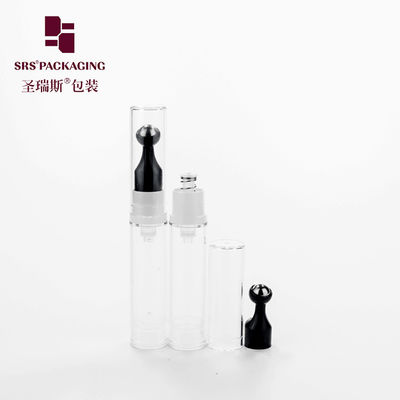فشار خالی بدون هوا شکل گرد 10ml 12ml رول پلاستیکی بر روی بطری applicator