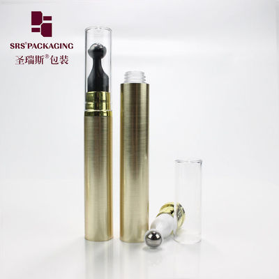 کرم چشم فلزیزه رنگ طلا پلاستیکی پرش بدون هوا 10ml بطری پمپ 5ml