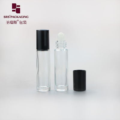 بطری عطر شیشه ای با گلوله فولادی و طراحی ضد نشت
