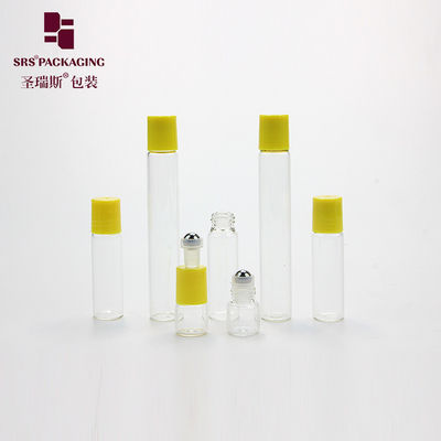 لیوان شیشه ای کوچک رولر رنگ شفاف 1ml 3ml 5ml 8ml 10ml