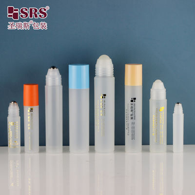 رول پلاستیکی سفید صاف روی بطری سری RPP 2ml-35ml ظرفیت برای چاپ لوگو روغن ضروری در دسترس است